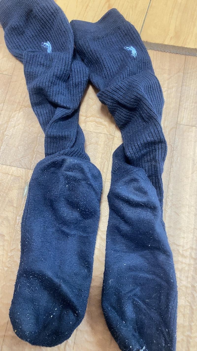 悶絶級⚡️1週間履きPOLOハイソックス❤️激臭プンプン