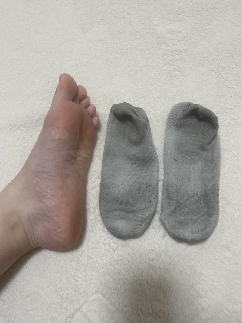 リピート確定♡あやかの納豆臭ソックス♡