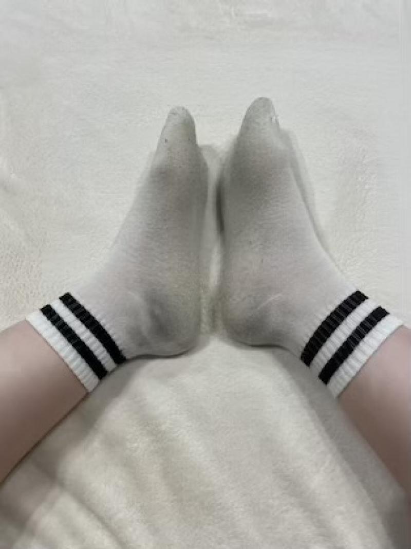 沼る臭さ♡あやかの納豆ソックス♡
