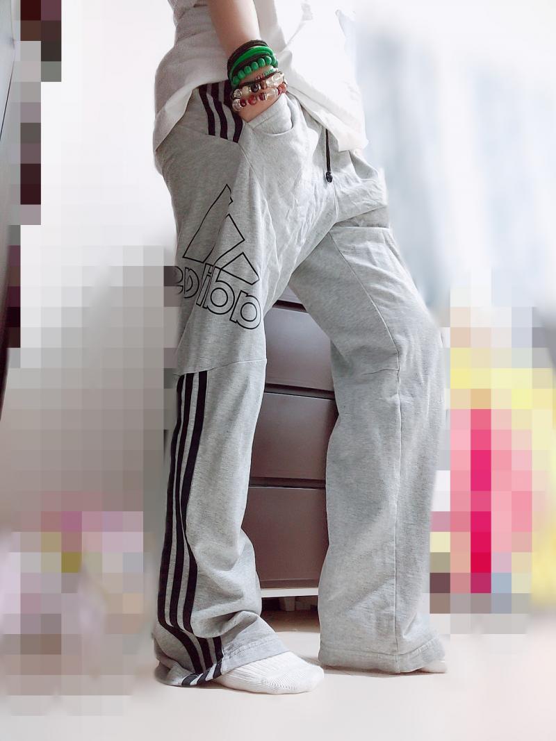 ♡わたる様専用♡1週間連続着用adidasスウェットパンツ&3日連続着用Tシャツ&オナパンセット♡