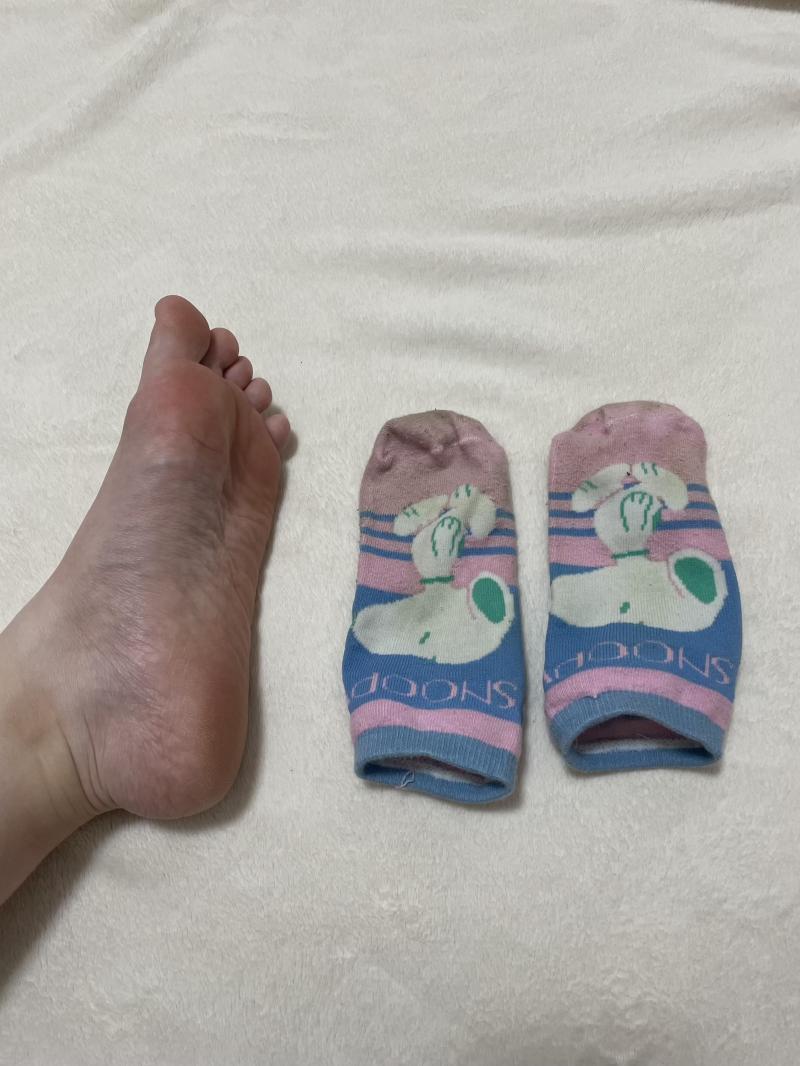沼る激臭♡スヌーピーソックス♡