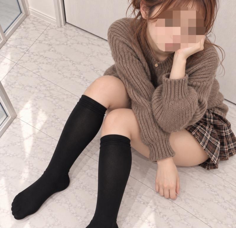 【ガチ通勤OL】 1日履き潰しハイソックス／足裏濃厚ムレ