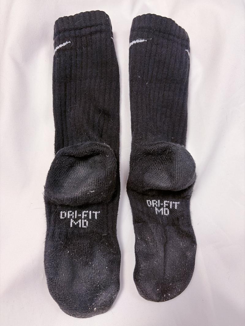 1週間履き続けたくさくさNIKE黒靴下♡