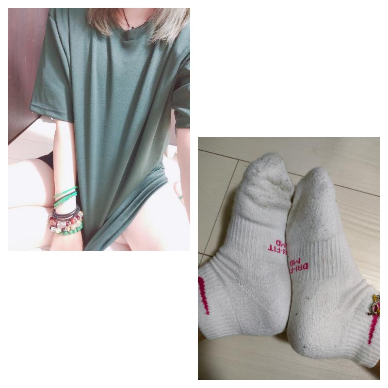 NIKEソックス3日履き&Tシャツセット♡