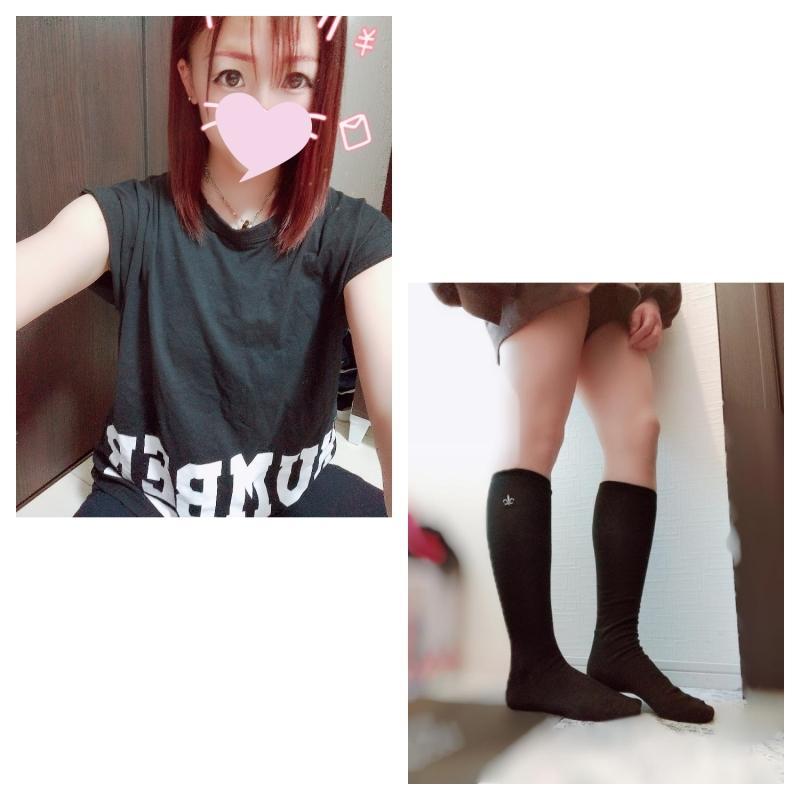 4日連続着用ハイソックス&Tシャツセット♡