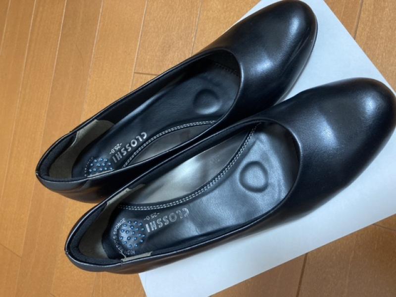 スーツ用パンプス黒