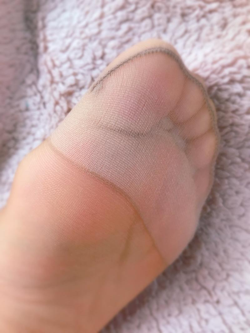 4日間履きつづけているムレムレパンスト
