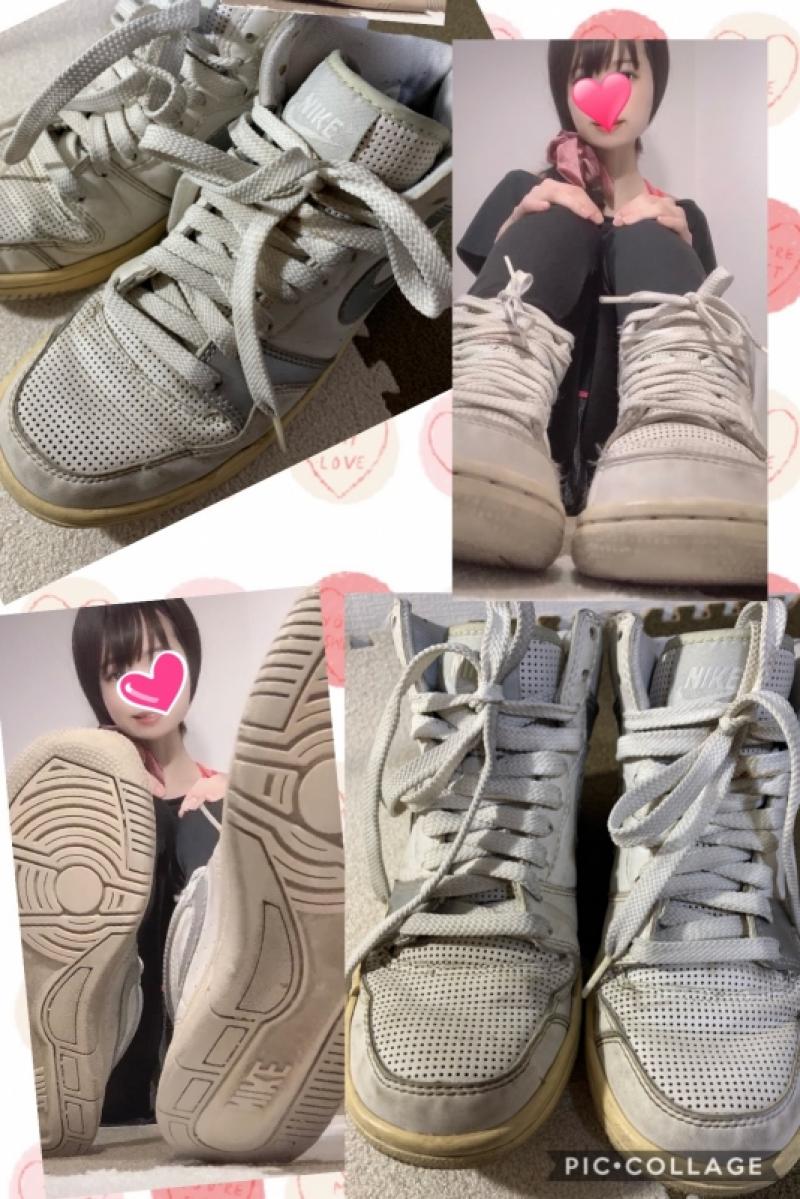 高校から5年以上使用!!!NIKEのハイカットスニーカー♡♡