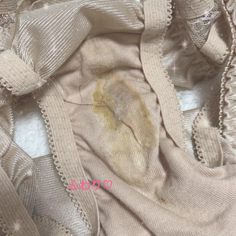 ●即日発送●たっぷり２日連続着用●汗くさくておりものぐっちょりパンティ●