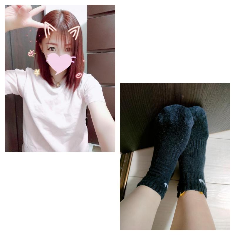 4日連続着用ナイキスニーカーソックス＆Tシャツセット♡
