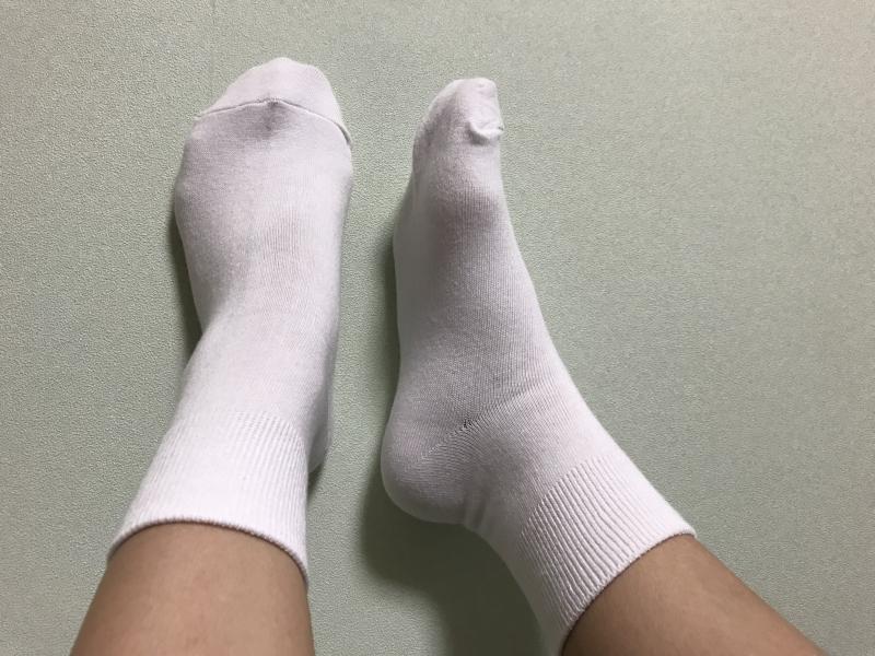 ２日着用くつした♪（ご注文いただいてからの着用）