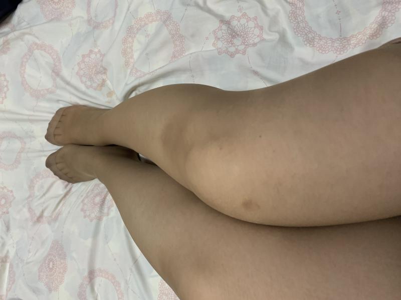 蒸れシューズに履いていたストッキング