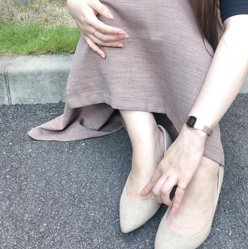 んーーーくさい。。パンプス用靴下！