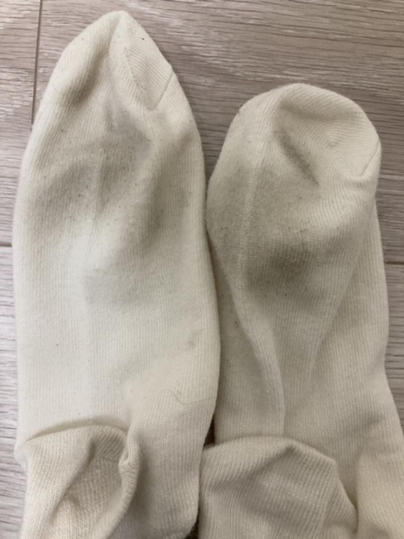 しっとり湿った靴下☆