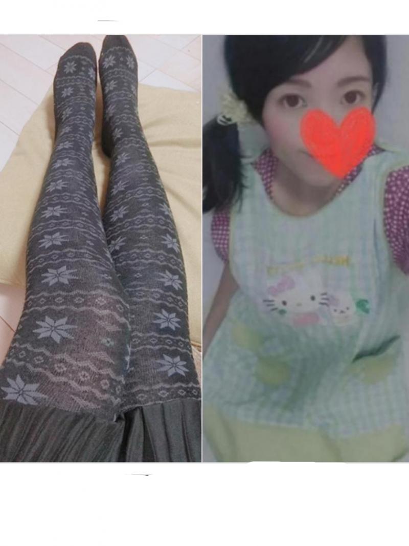 4日着用♥厚手でムレムレなタイツ♥毛玉や着用感あり