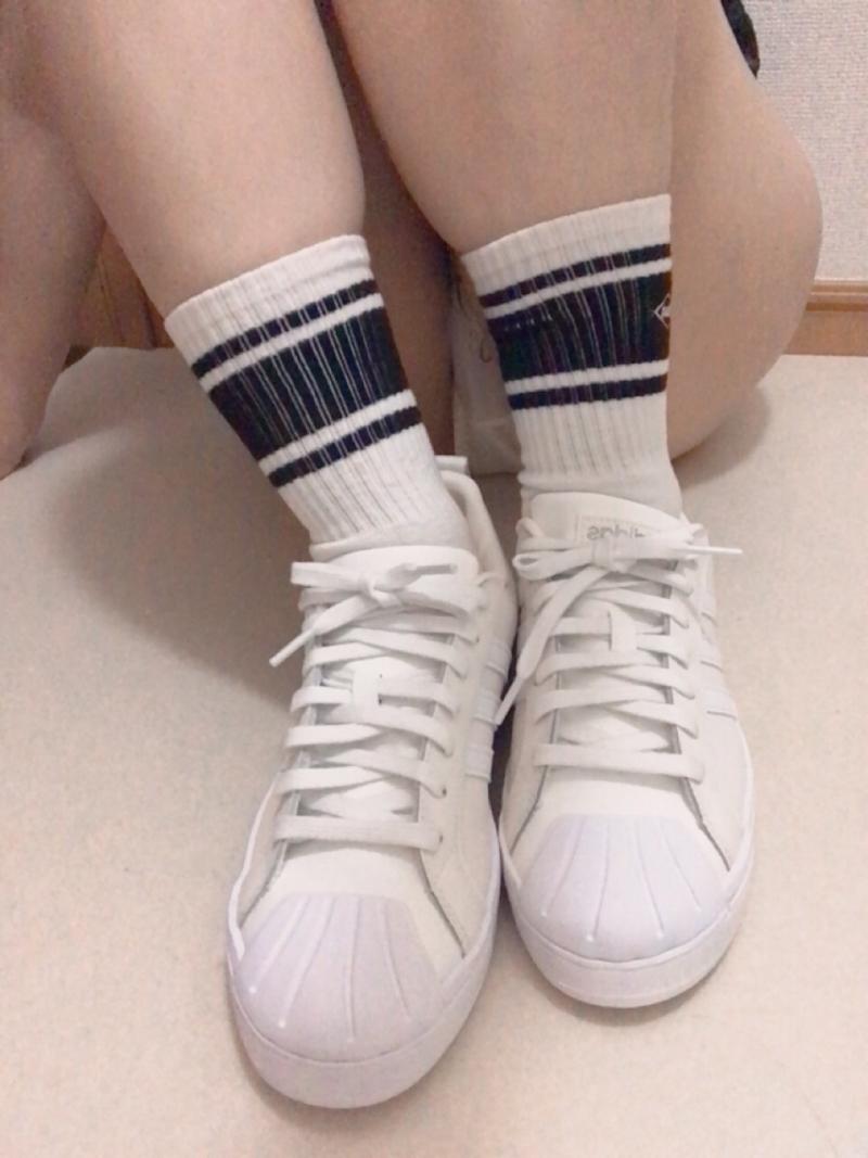 ３日履き！分厚くてくさい！ラインソックス♡