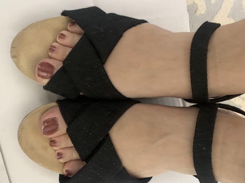 足汗シミ込み過ぎサンダル❤️