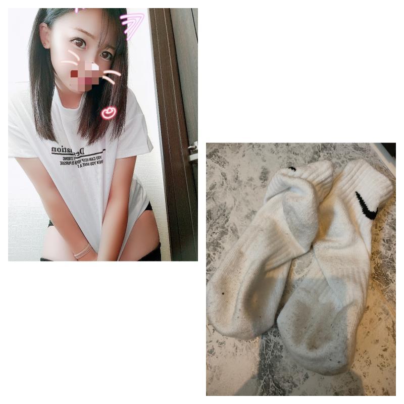 3日連続着用NIKEスニーカーソックス＆Tシャツセット♡