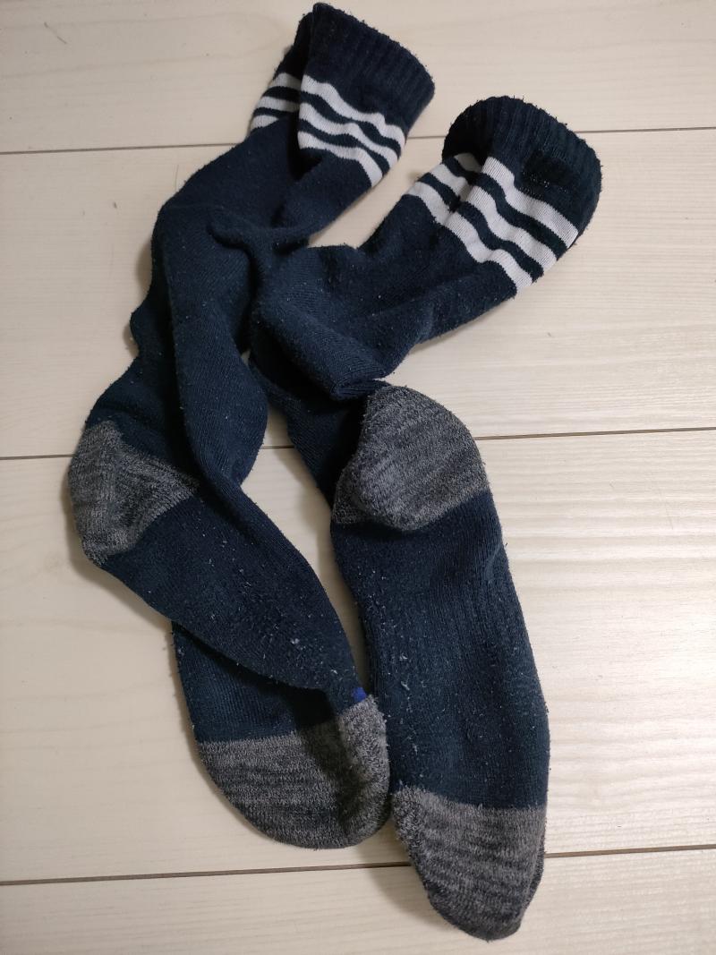 3日連続着用adidasハイソックス♡