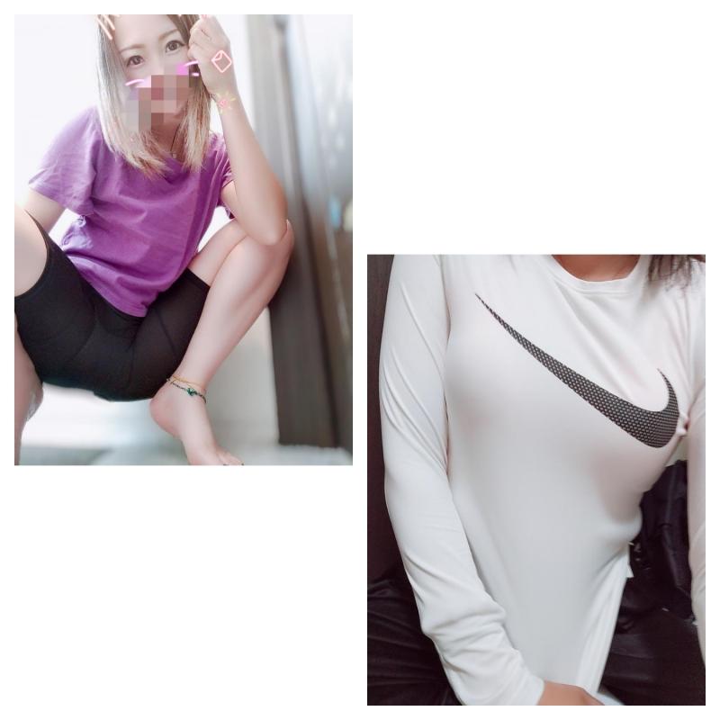 1週間連続着用スパッツ&NIKEのTシャツセット♡