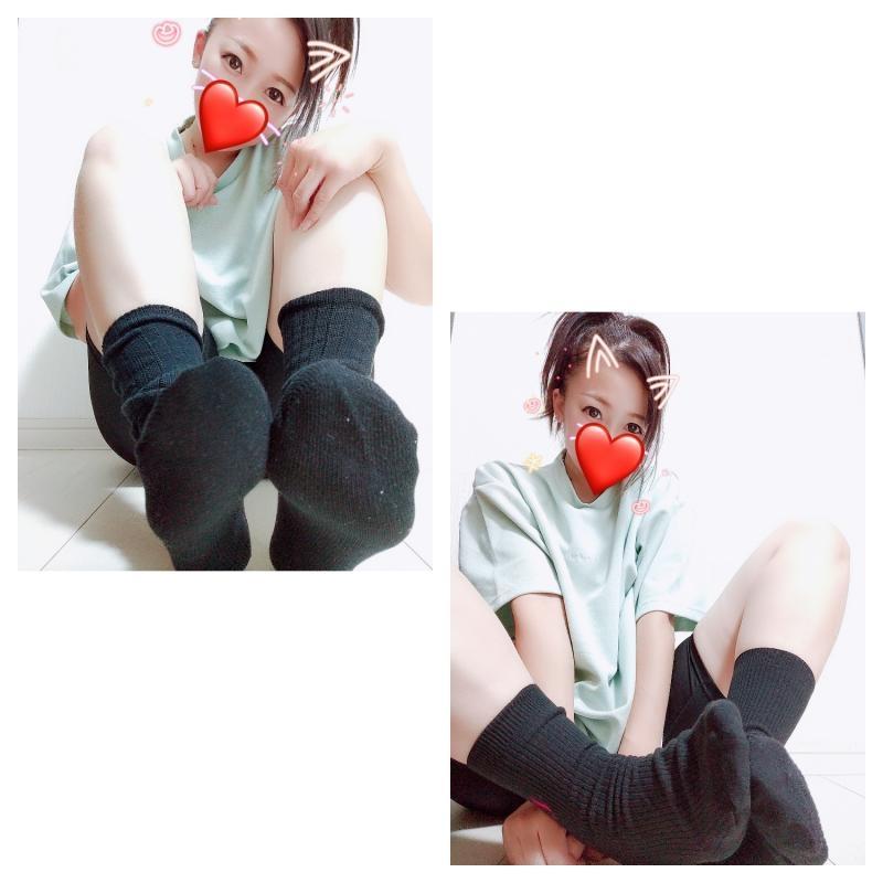 4日連続着用ルーズソックス＆１日着用ハイソックス♡