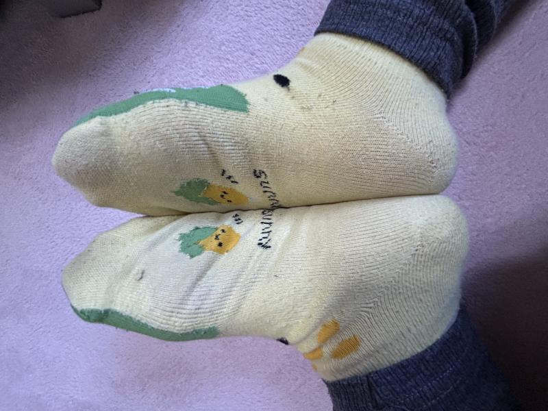 靴下初出品！いつも蒸れて湿って臭い靴下