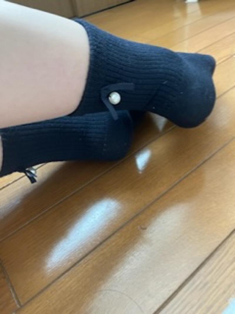 ●２日履き●可愛いリボンが付いた靴下
