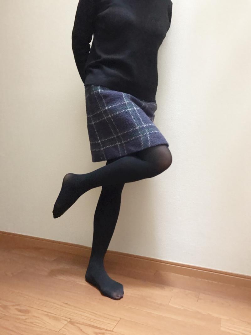 美脚OLの爪先変色足裏汚い黒タイツカネボウ　4日連続着用　選べる豪華オプション付！