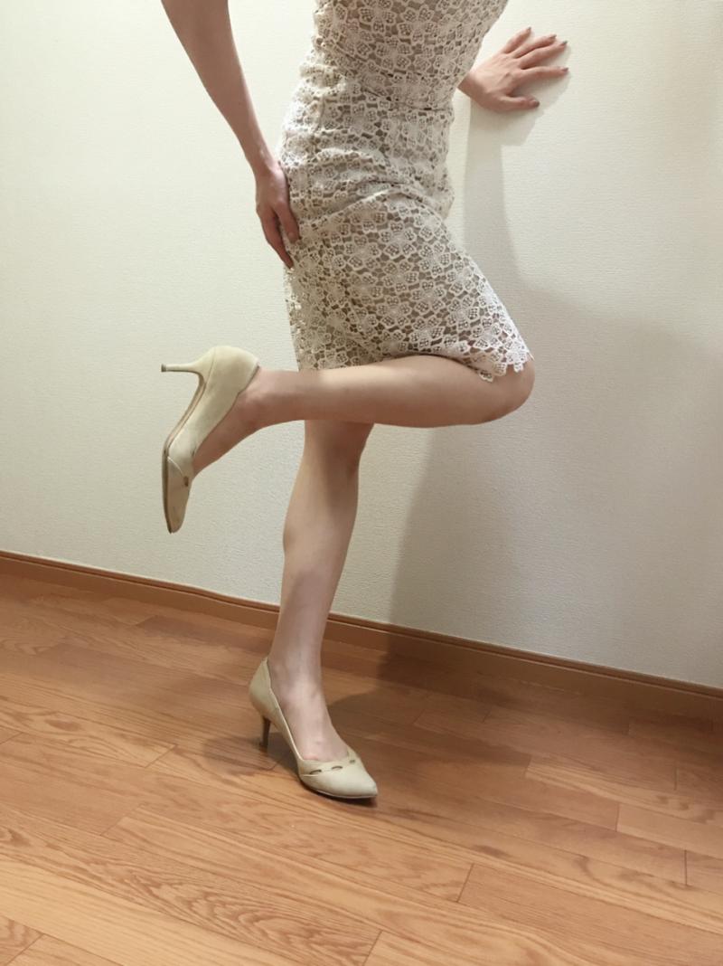 吉田様専用リクエスト出品美脚OLの一週間着用ベージュパンストアツギ