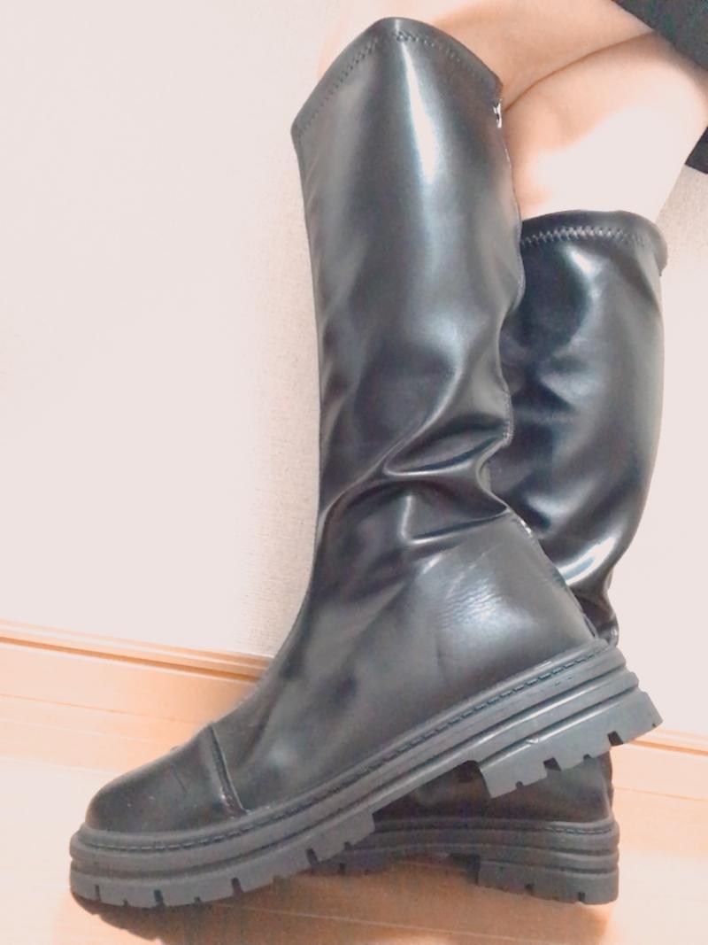 黒のロングブーツ♡靴下セット♡