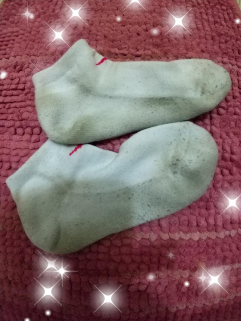 テニスで使用のくさくさソックス