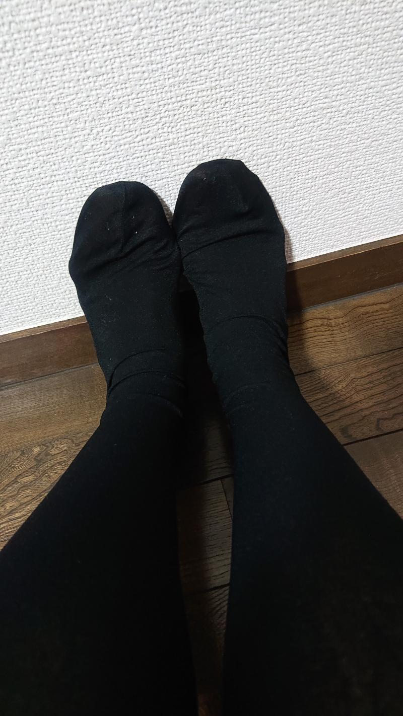 ♡10日着用黒タイツ♡