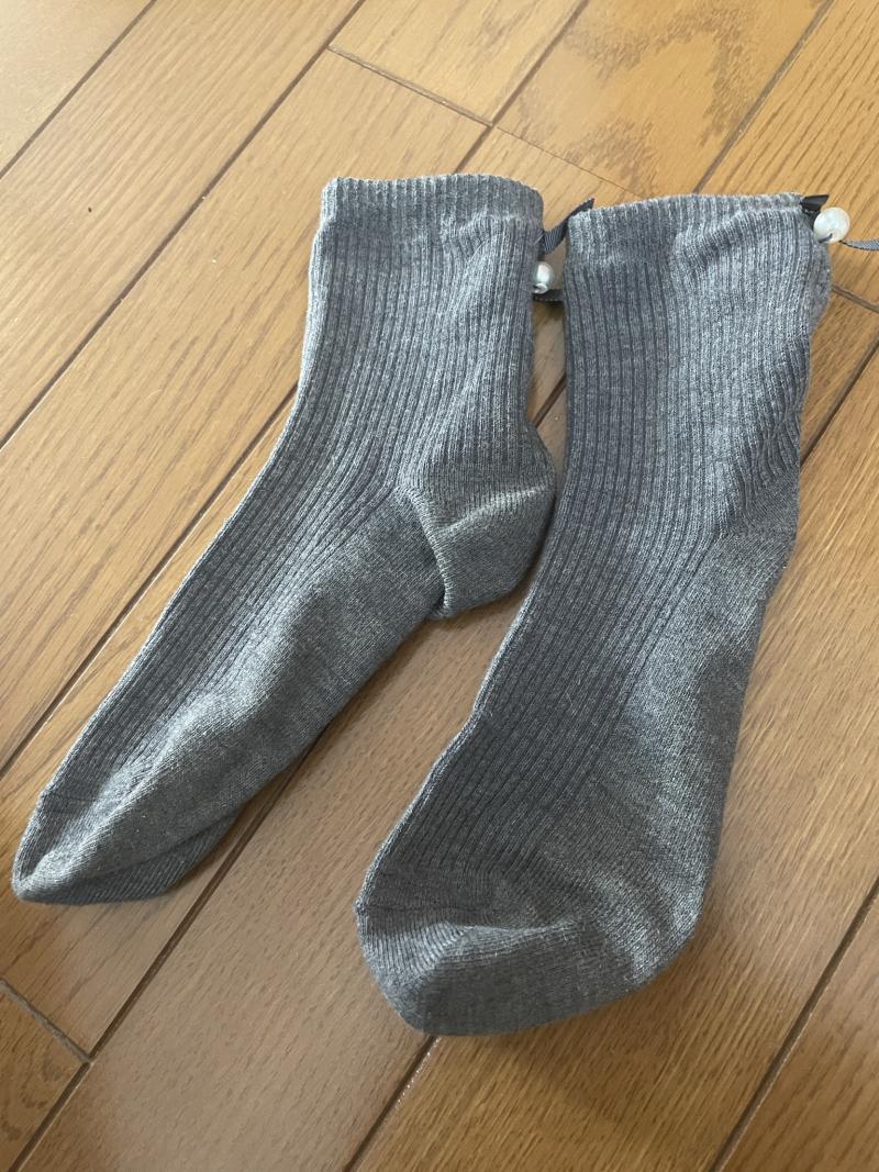 ●臭くなるまで履いた可愛い靴下