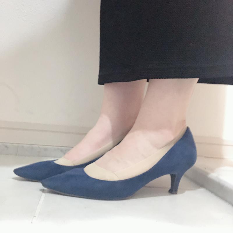 ローテーションパンプス。傷だらけ。におい付けします(^^)