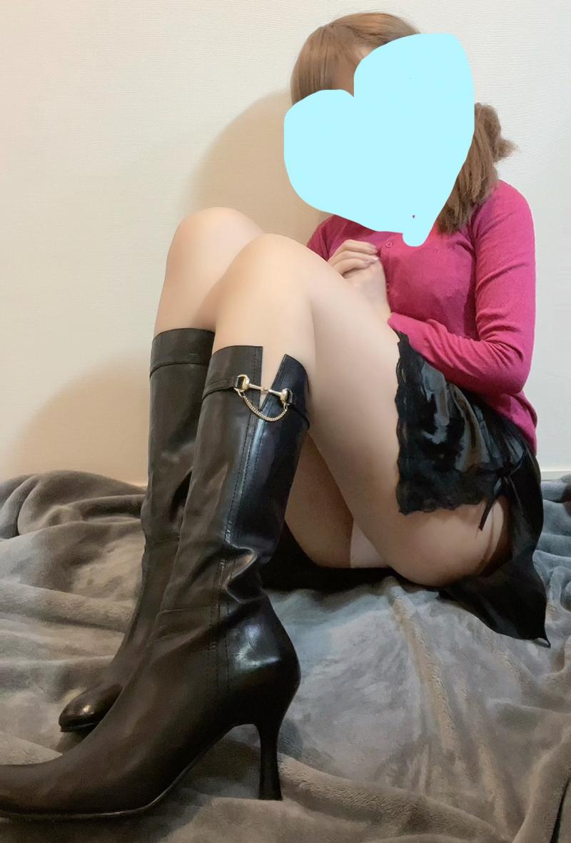 5年～激クサツヤツヤ合皮ブーツ♡ピンヒール