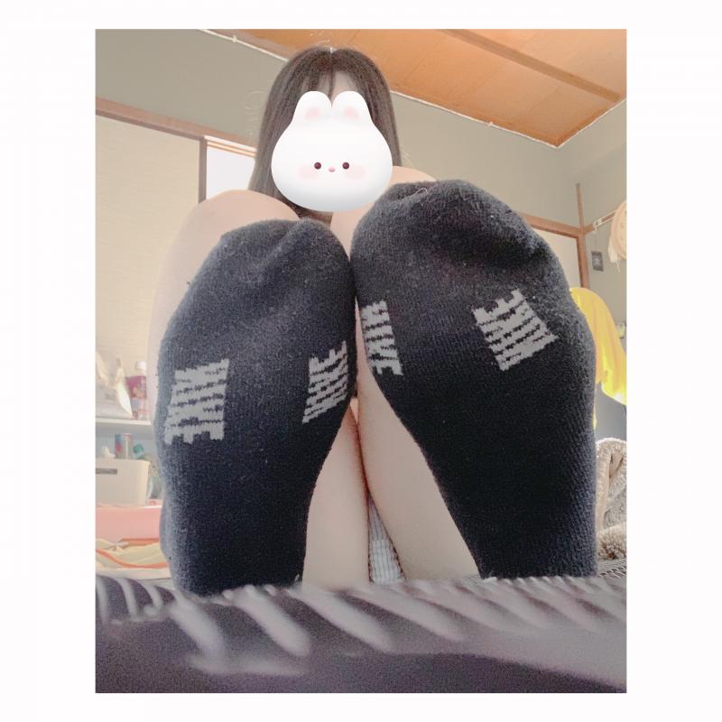 連続3日履き♡汗たっぷり靴下