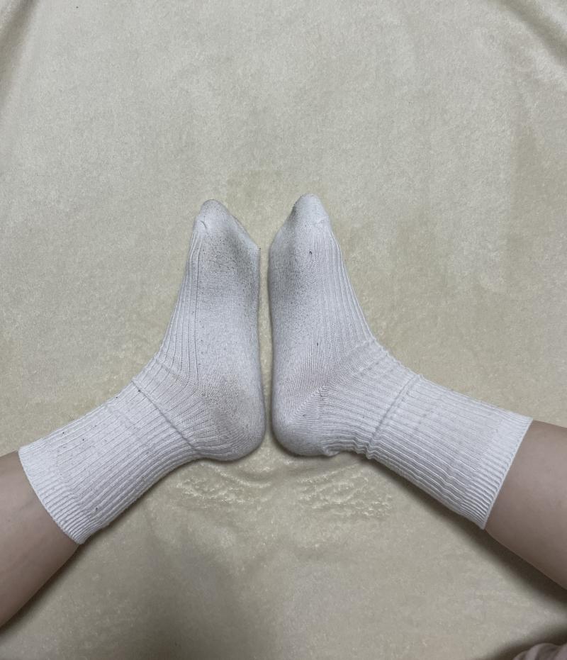 つま先臭い！白ソックス♡