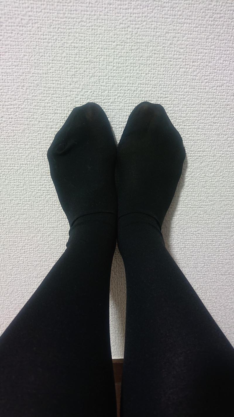 ♡１週間着用黒タイツ♡