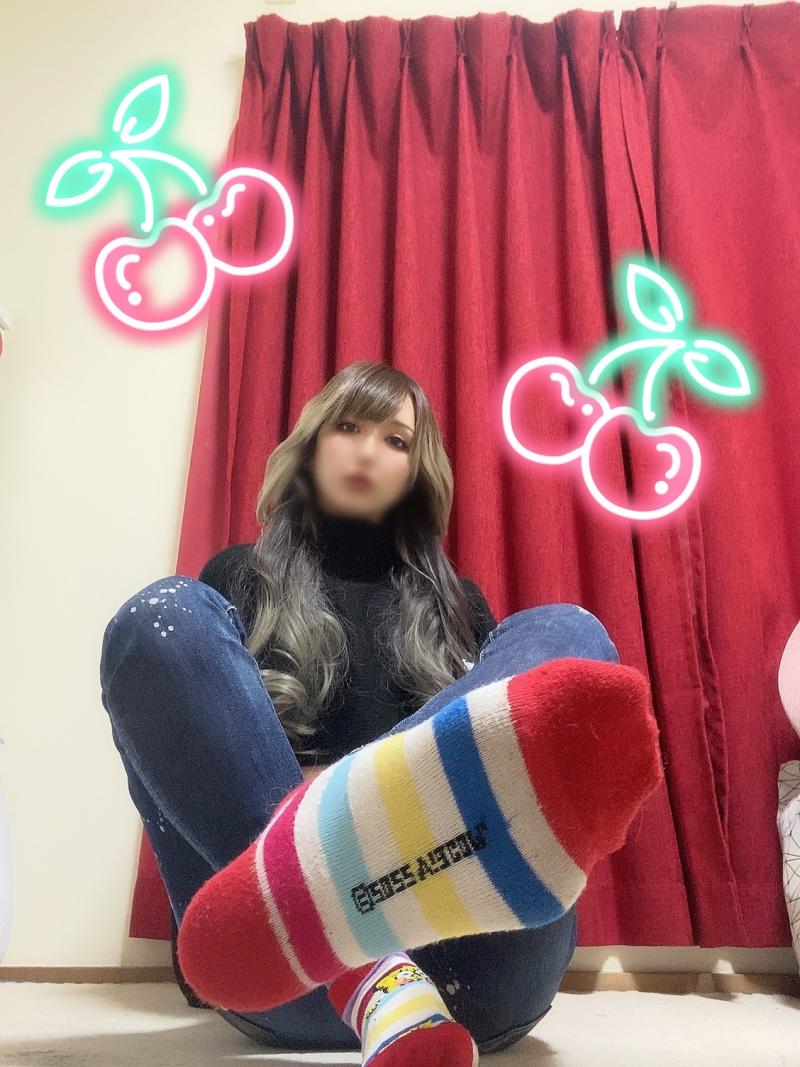 2日着用♡派手派手キャラくるぶし靴下