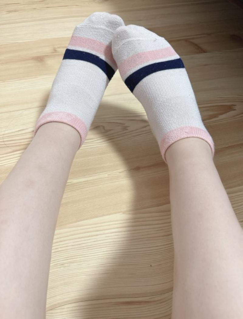 2日連続穿きスニーカーソックス♡おまけ付き