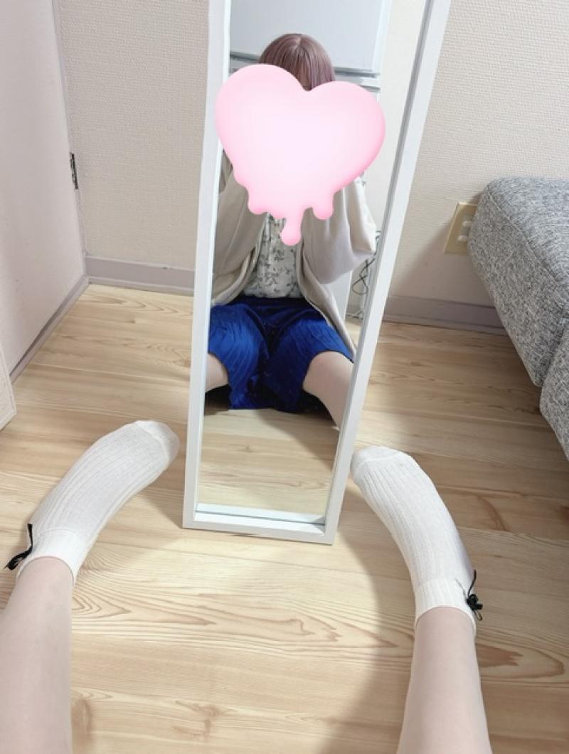 1日履きのリボン付き白ソックス♡