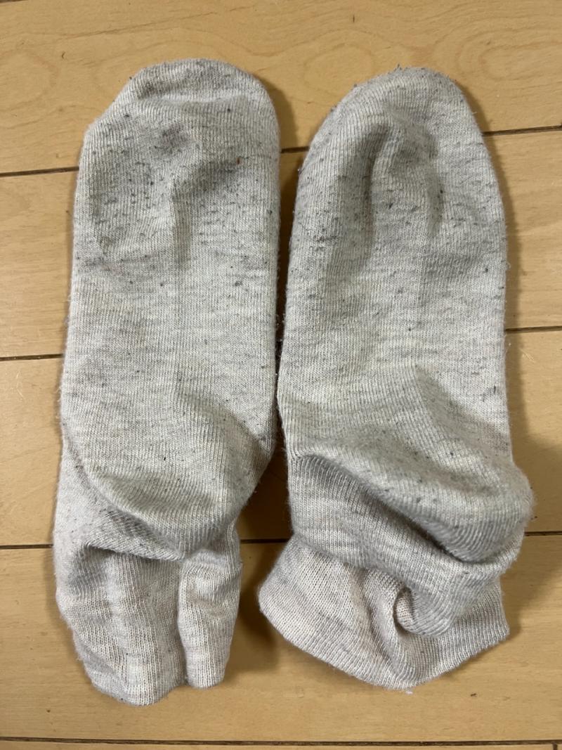 ◎ランニング後◎汗しみしみソックス