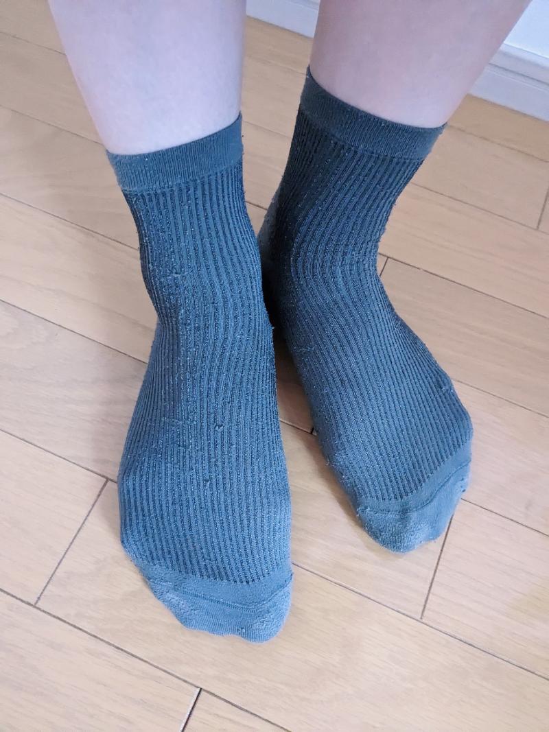 雨の日限定♪長靴下 蒸れ蒸れ靴下